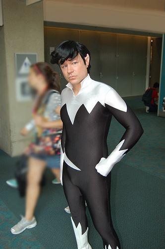 Male Northstar Spandex Superhero Costume